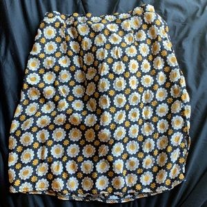 Flower print brandy Melville skirt